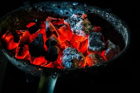 Сколько разгораются угли