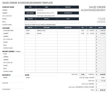 Sales order