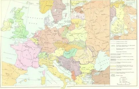 Политическая карта европы изменения