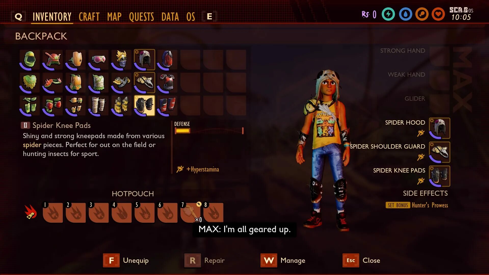 Grounded armor. Граундед броня. grounded броня паук. броня из grounded игра. граундед пауки.