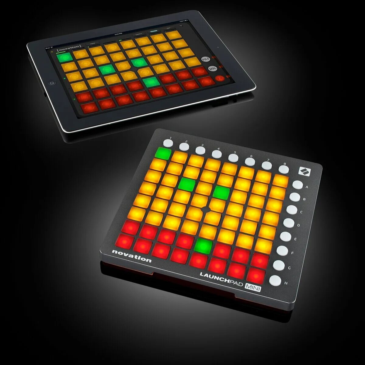 Как открыть карточку launchpad. Novation launchpad mini mk2. лаунчпады миди. winlaunch - launchpad. лаунчпад пластина.