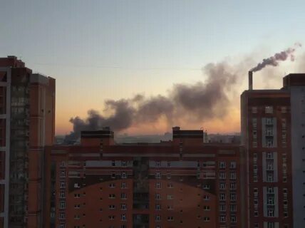 Почему в видном дым