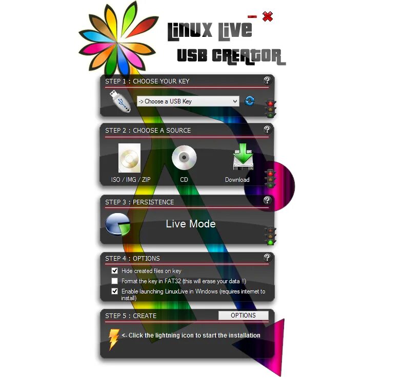 Linux live creator. Лучший live usb. jinn live usb. live flash. jinnliveusb как запустить меню.