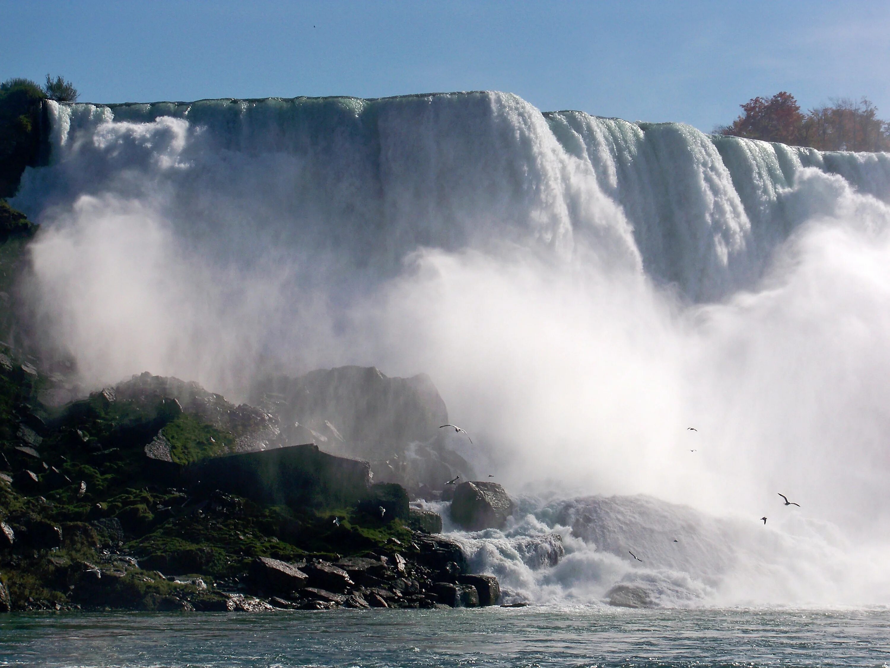 Ниагарский водопад. Какие водопады располагаются в северной америке