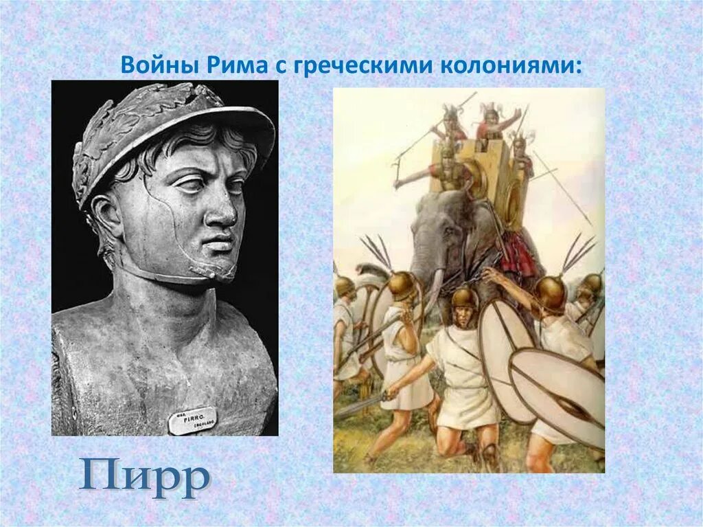 Объясните выражение пиррова победа. Завоевание Римом Италии 5 класс. Царь Пирр Пиррова победа. Пирр полководец.