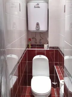 Дизайн туалета с трубами