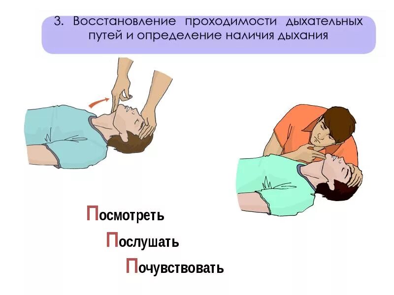 Как открыть дыхательные пути пострадавшему без сознания