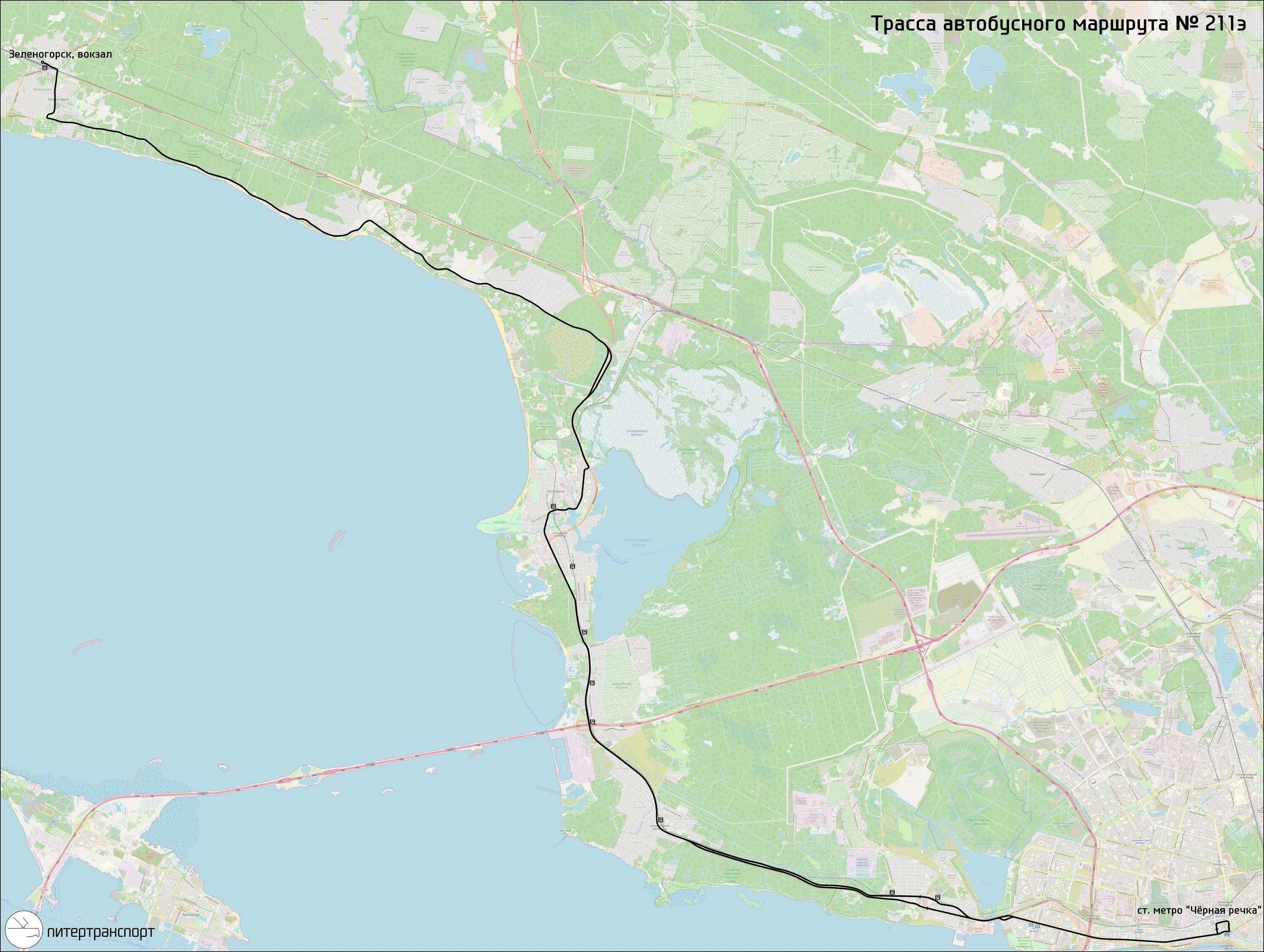 Остановка автобусов черная речка. Чёрная речка автобус 211. Маршрут 211 автобуса с остановкой в сестрорецке. Маршрут 211э автобуса спб. Автобус 211 зеленогорск черная речка.