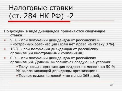 Налог на прибыль с процентов по займу