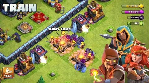 Clans of clans мод много денег