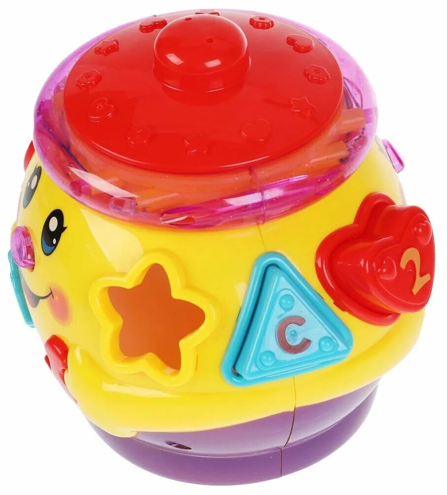 Умка сортер умка. Музыкальный горшочек. Сортер "горшочек весельчак". Волшебный горшок fisher price. Музыкальный горшок развивающий для детей.