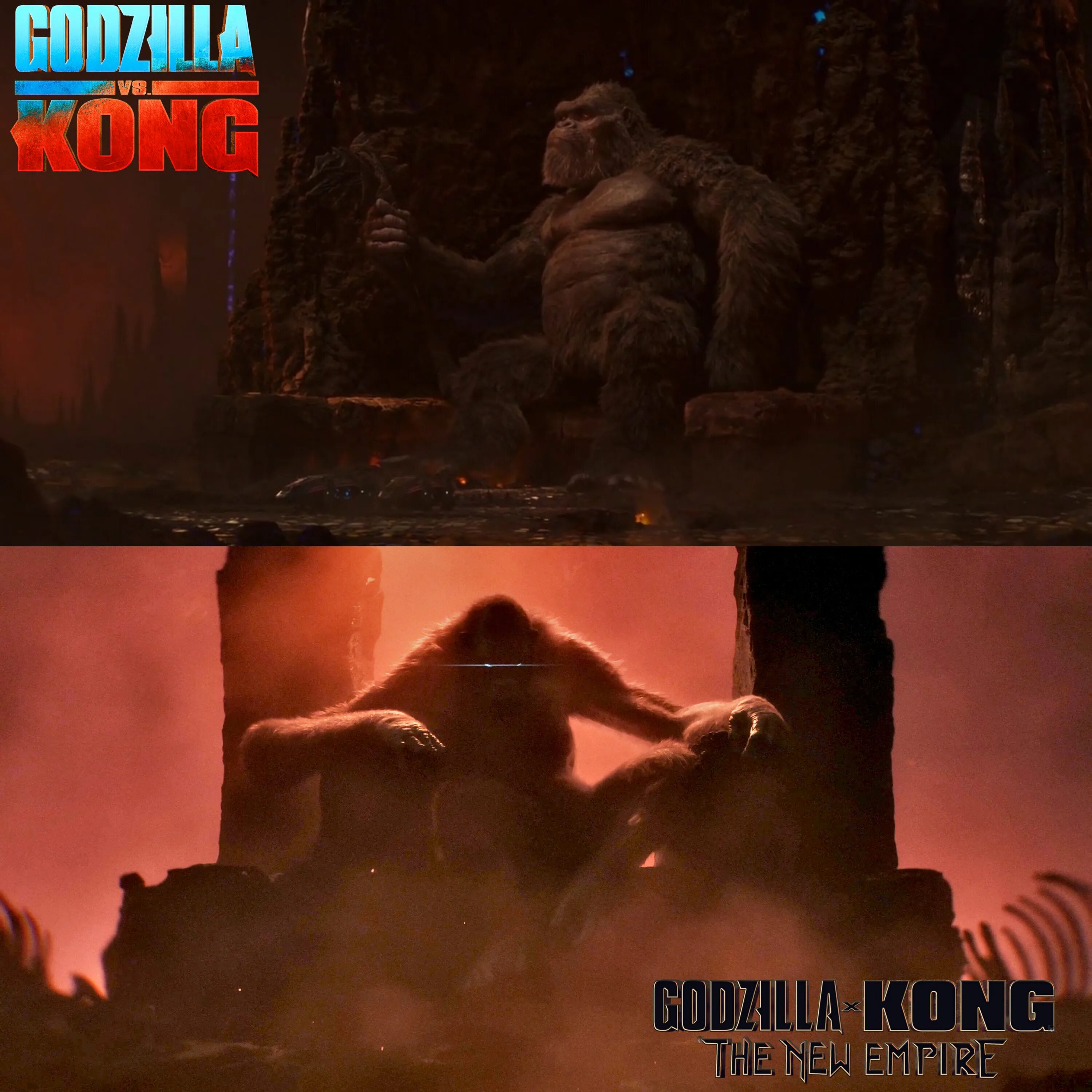 King kong new empire. Годзилла и Конг новая Империя Конг. Конг против Годзиллы новая Империя. Кинг-Конг против Годзиллы 2024.