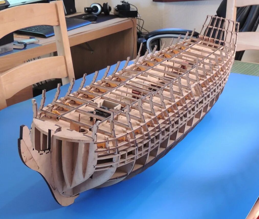 Ship model modelling