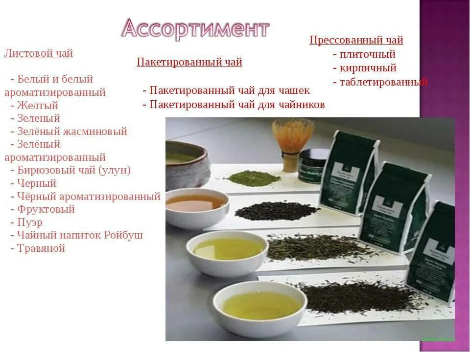 Чай напиток виды. Ассортимент чая. Классификация чая. Классификация чая по видам. Характеристика ассортимента чая.