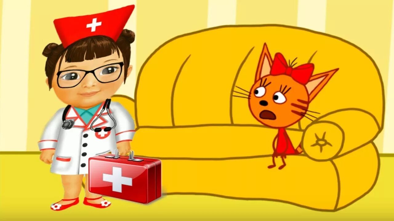Играть лечить котиков
