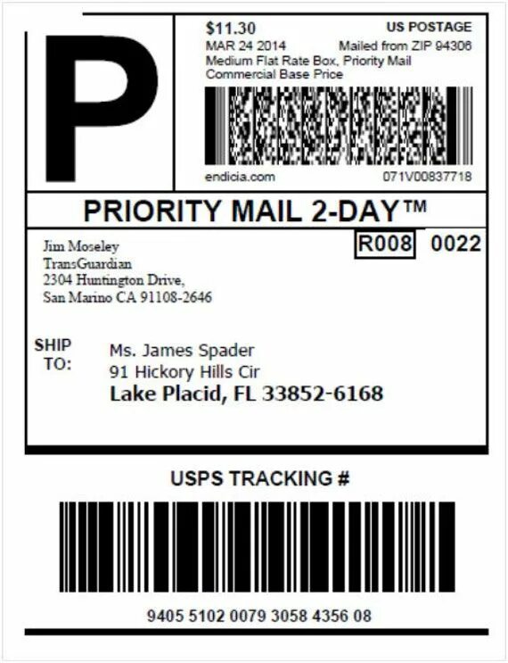 USPS Label. Shipping Label. USPS tracking. Reprint Etsy shipping Label. Tracking barcode