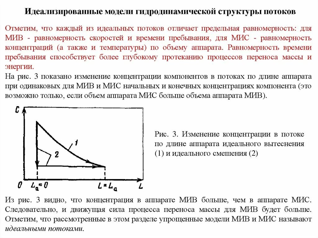 Идеализированная модель. Гидродинамическая модель. гидродинамическая модель строение. гидродинамическая модель идеального вытеснения.