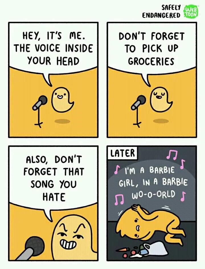 Don t listen voice inside your head