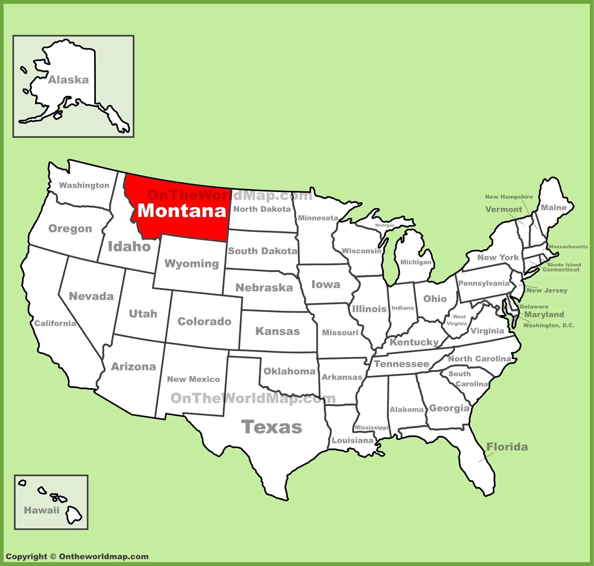 Штат Монтана штаты США. Монтана штат США карта Штатов. Штат Монтана границы на карте. Штат монтана на карте