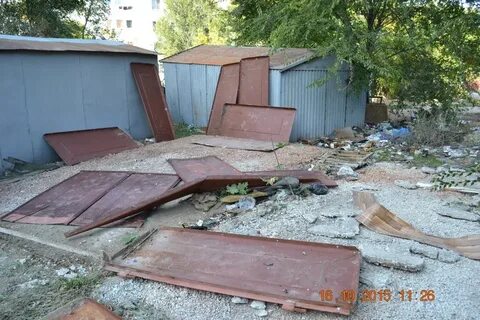 Разбор гаражей
