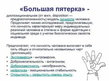 Большая пятерка для жизни читать