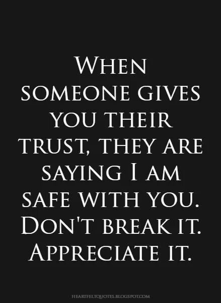 We when someone