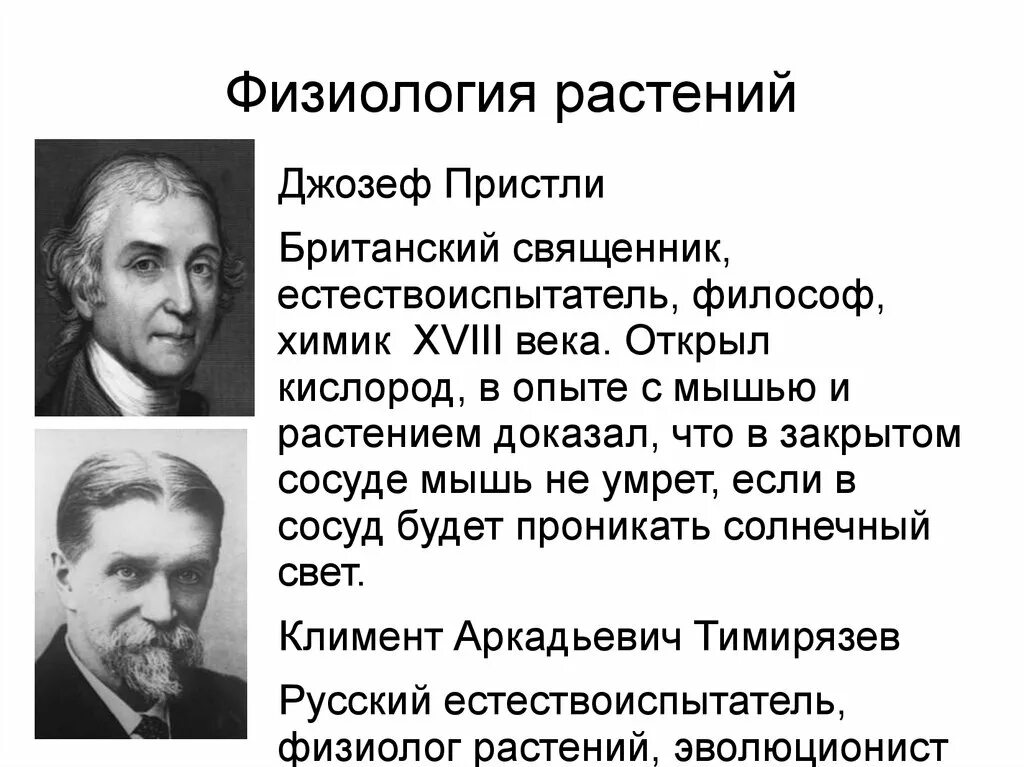 Процессы физиологии растений. Процессы физиологии растений