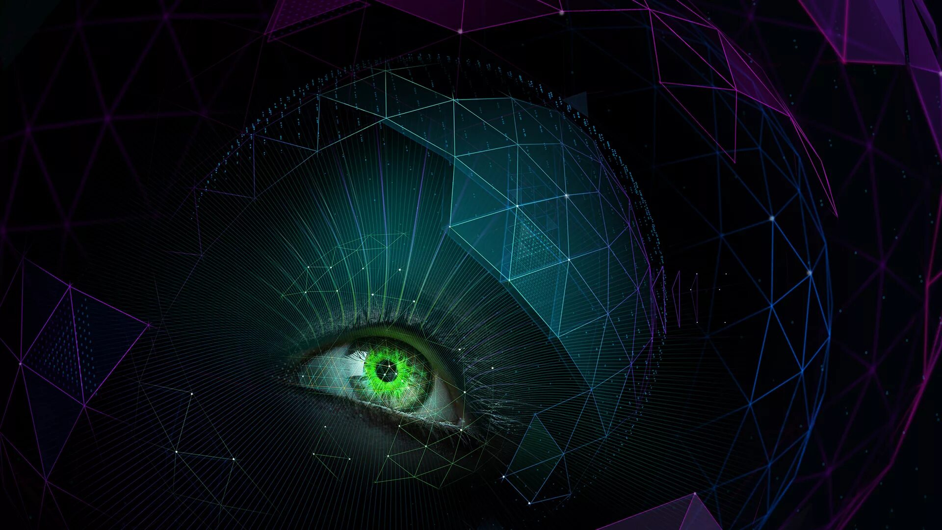 Nvidia виртуальная реальность. Космическая триангуляция. нейросеть nvidia. триангуляция фон. триангуляция обои.