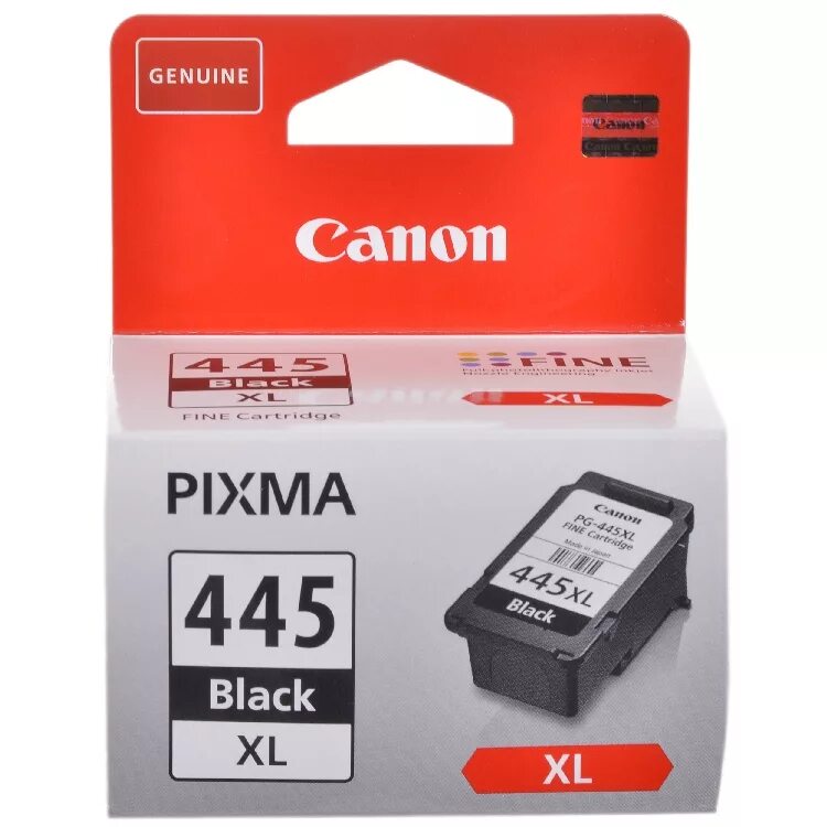 Купить картридж 445xl. Canon PG-445. Canon PIXMA 445 картридж. Картридж Canon PG-445 XL Black. Принтер Canon PIXMA mg2540 картриджи.