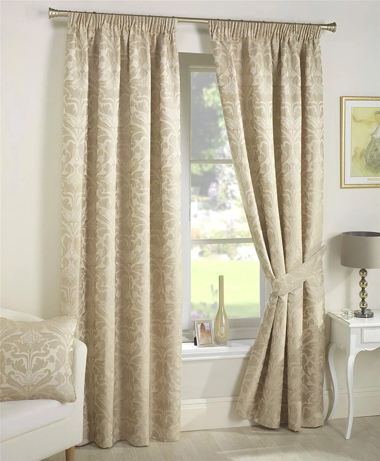The curtains are in on the