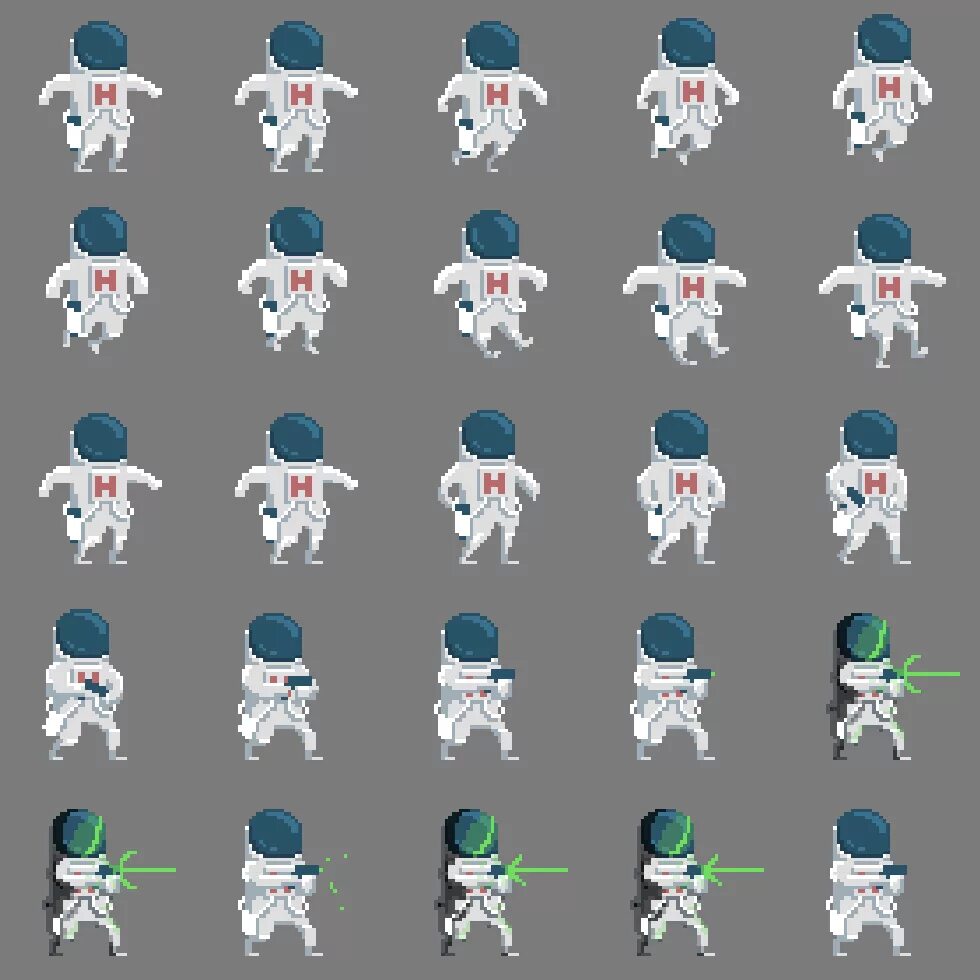 Создавать игры спрайт. Sprite sheet персонаж 2d. спрайт персонажа космонавт. player sprite sheet космонавт. космонавт спрайт 2д.