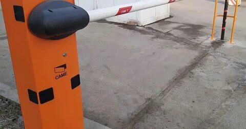 Открытие шлагбаума