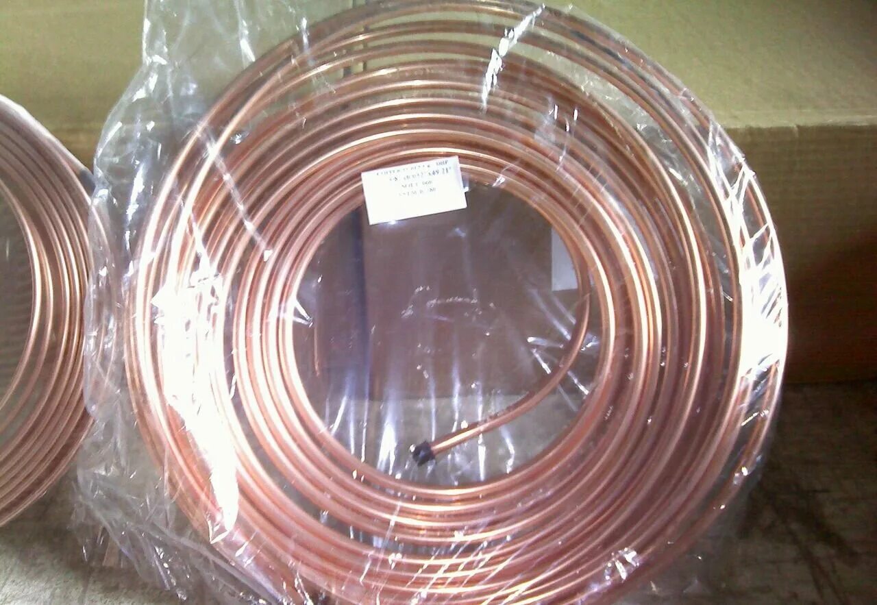 медная труба 9. 35 мм majdanpek astm b280. медная труба 1/4" astm b68 сербия бухта 15м. диаметр 9 52. маркировка медных трубок для кондиционеров.