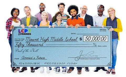 Big check