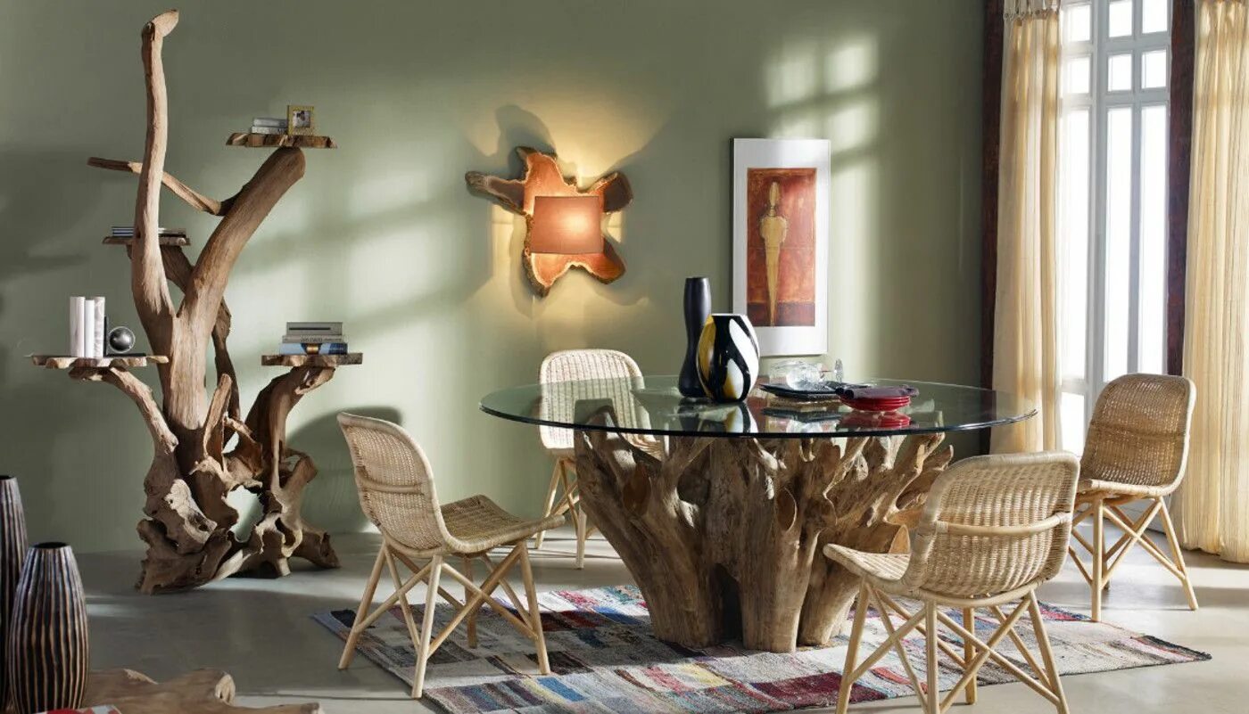 in the fun lane: Driftwood Art Estacionamiento
