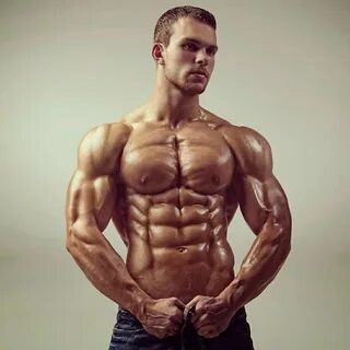 Dense Packed Muscle - Great PECS - 8 Pack ABS - Jonny Reid - Part 1.