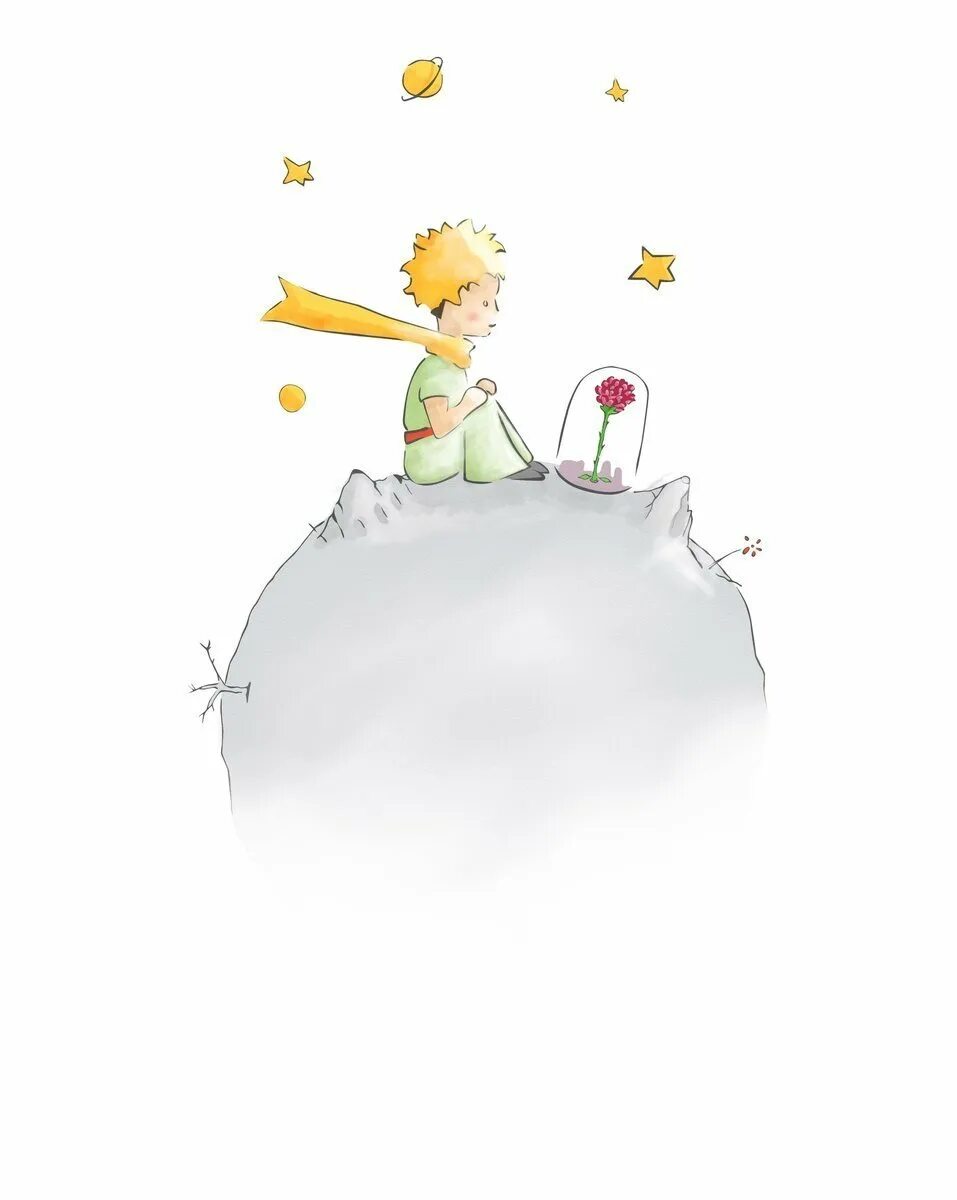 Маленький принц утро. Антуан де сент Экзюпери. Le petit Prince. Маленький принц Экзюпери иллюстрации автора.