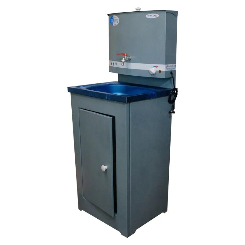 Умывальник "electrovel" с эвн нерж. Умывальник дачный с эвн. Мойка цвет"белый". Умывальник дачный с эвн. Бак/антикорроз.