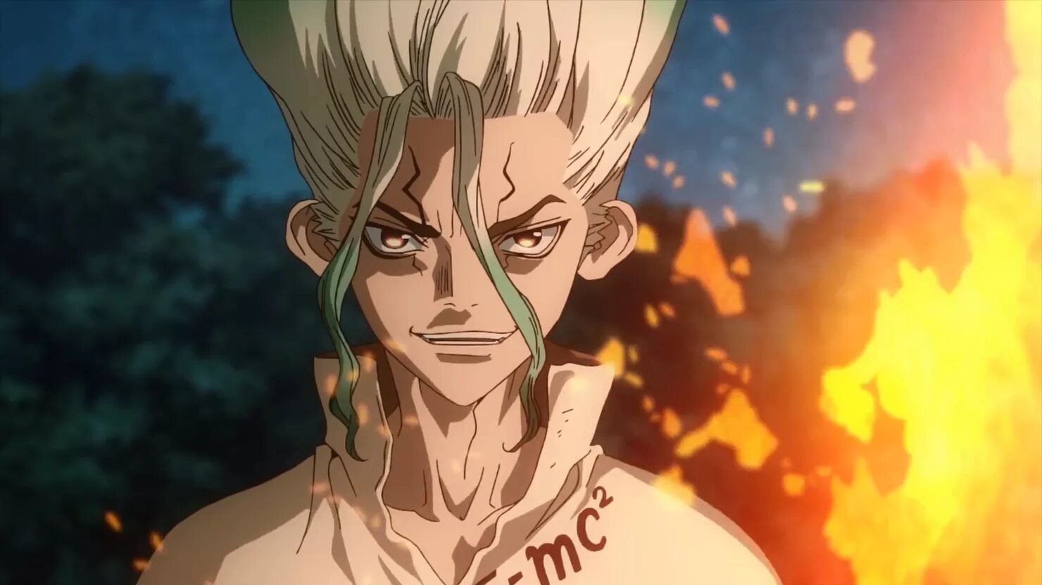 Dr stone 2019. Сенку доктор Стоун. Сенку Исигами.