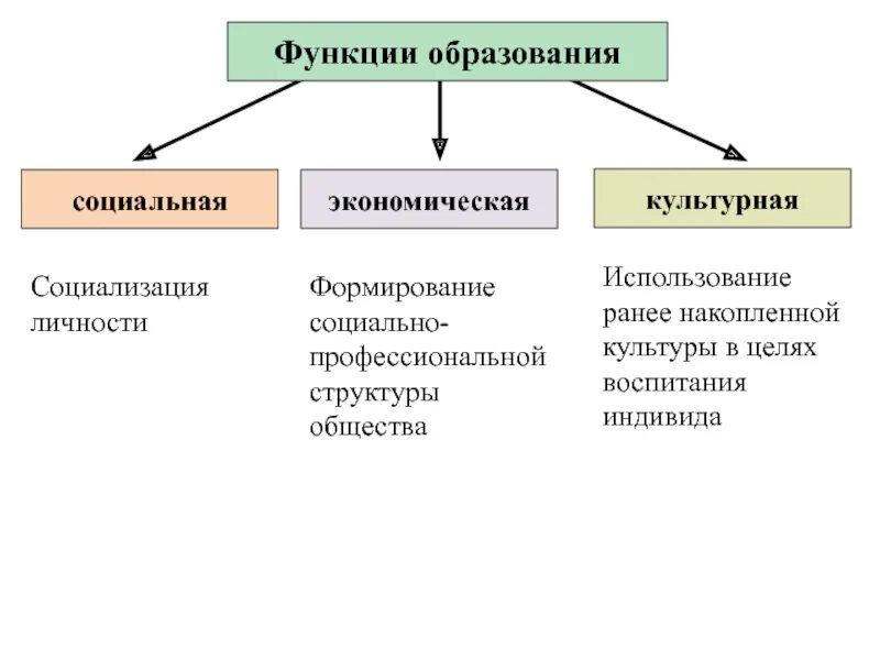 Образование примеры