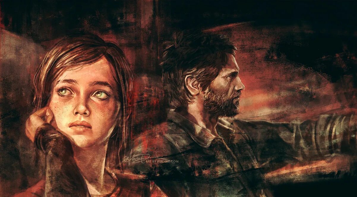 Джоэл the last of us арт.