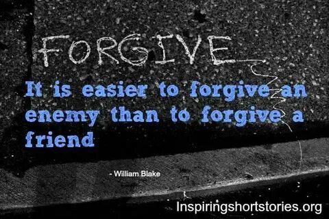 I to be forgiven