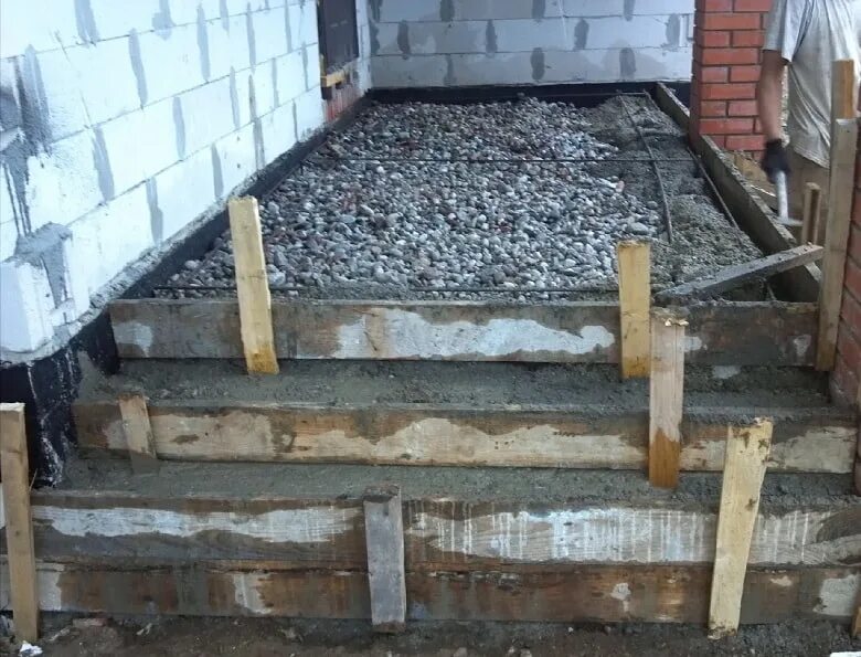 Фундамент под ступени. Опалубка для крыльца из бетона. опалубка для ступеней крыльца. фундамент для крыльца из бетона. опалубка для бетонных ступеней крыльца.
