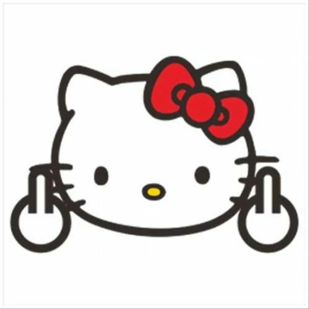 Включи страшную hello kitty