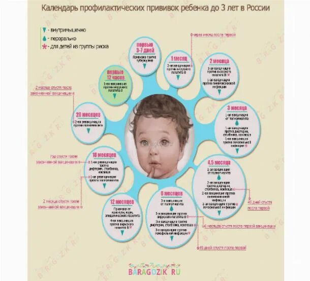 Прививки в 6 лет какие делают график Какую прививку делают против кори