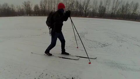 Катаюсь на лыжах коньковым