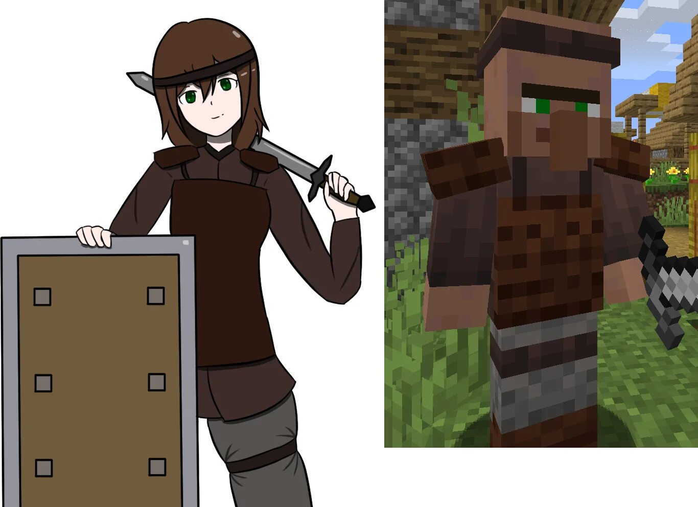 Guard Villagers 1.16.5. Guard Villager1.12.2. Мод Guard Villagers. Minecraft Guard Villagers.