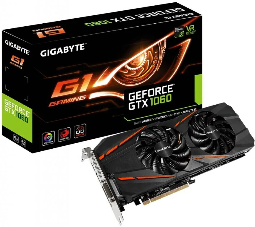 Gtx q. Gigabyte NVIDIA GEFORCE GTX 1060. GEFORCE Gigabyte 1060 6gb. GV-n1080wf3oc-8gd. GEFORCE GTX 1060 6 ГБ.