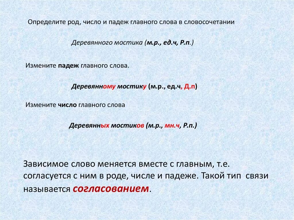 Слова со словом дерево. Определить род число падеж. Словосочетания определите род число падеж. Определить у слова род число падеж. Определяющих род число и падеж.