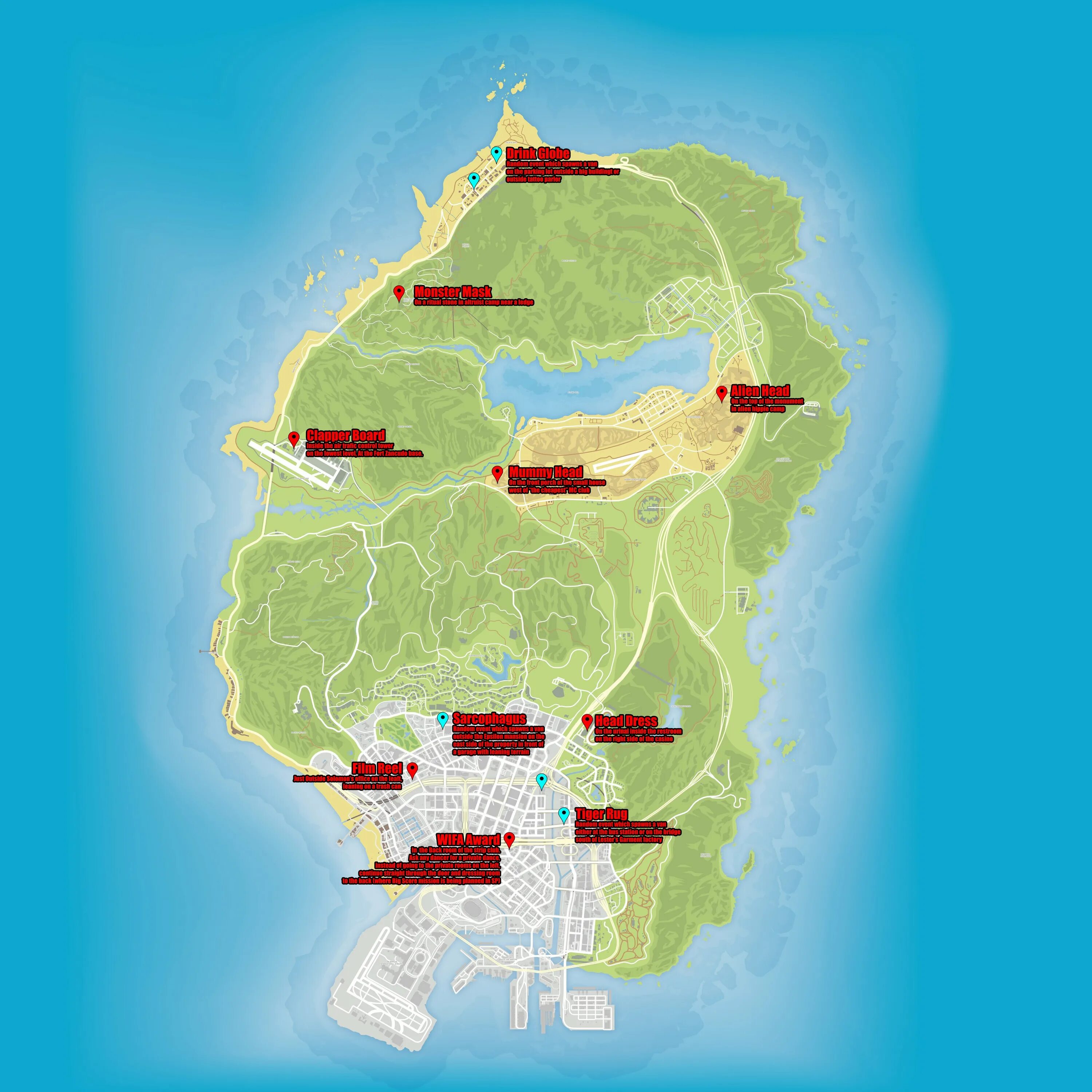 Steam-fællesskab :: Guide :: GTA ONLINE - Coletáveis